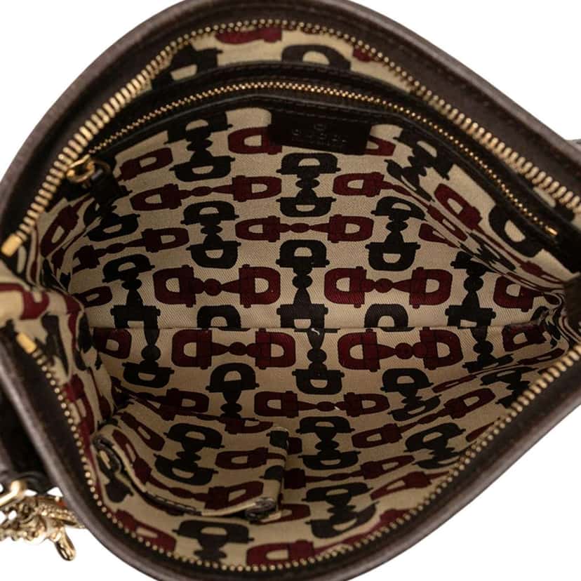 Gucci GG Canvas Jolicoeur Crossbody Brown Canvas Very good condition - Model View