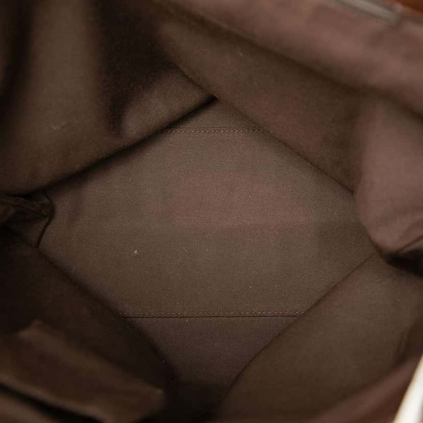 Gucci GG Canvas Eclipse Tote Brown Canvas Good condition - Model View