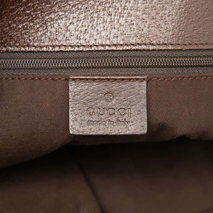 Gucci GG Canvas Eclipse Tote Brown Canvas Good condition - Box View