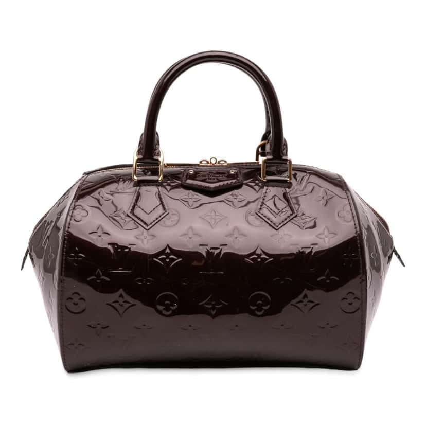 Louis Vuitton Monogram Vernis Montana Purple Leather Good condition - Front View