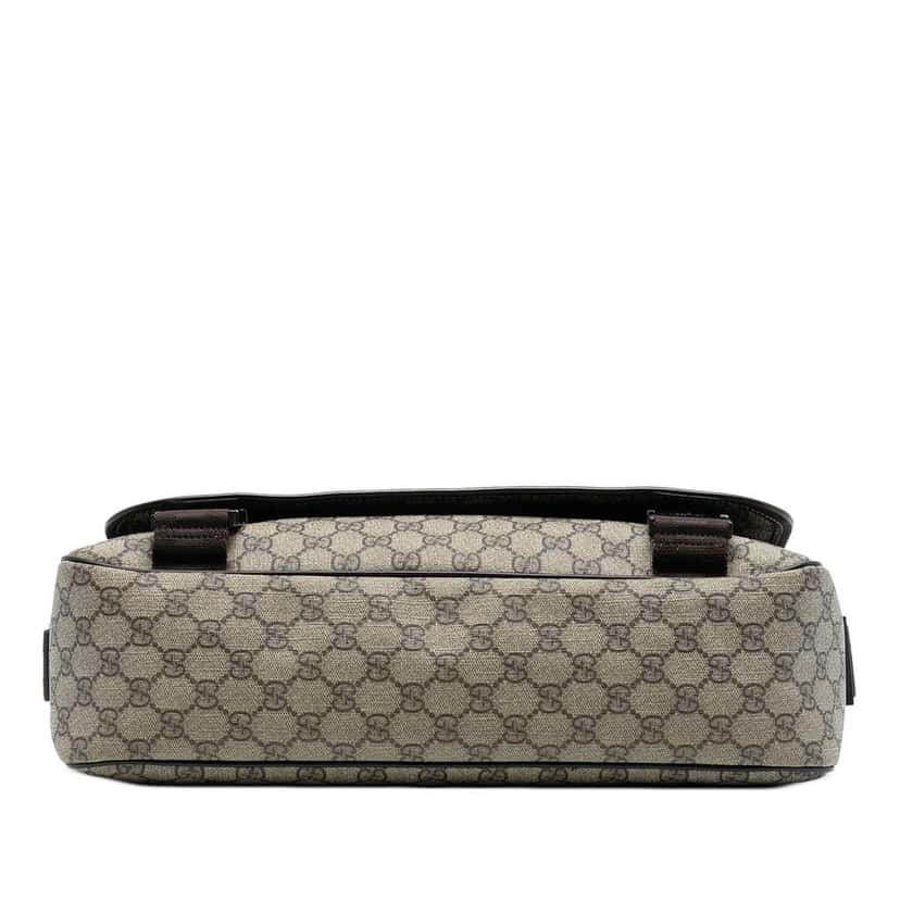 Gucci GG Supreme Interlocking G Crossbody Brown Canvas Very good condition - Inside View