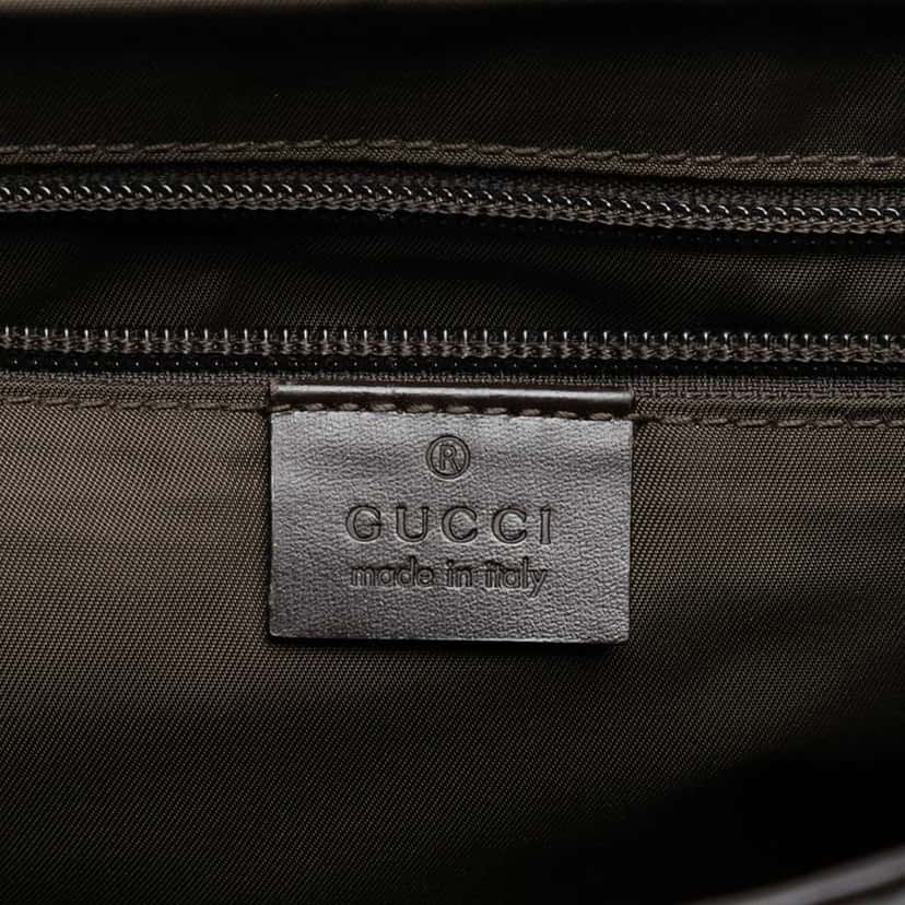 Gucci GG Supreme Interlocking G Crossbody Brown Canvas Very good condition - Box View