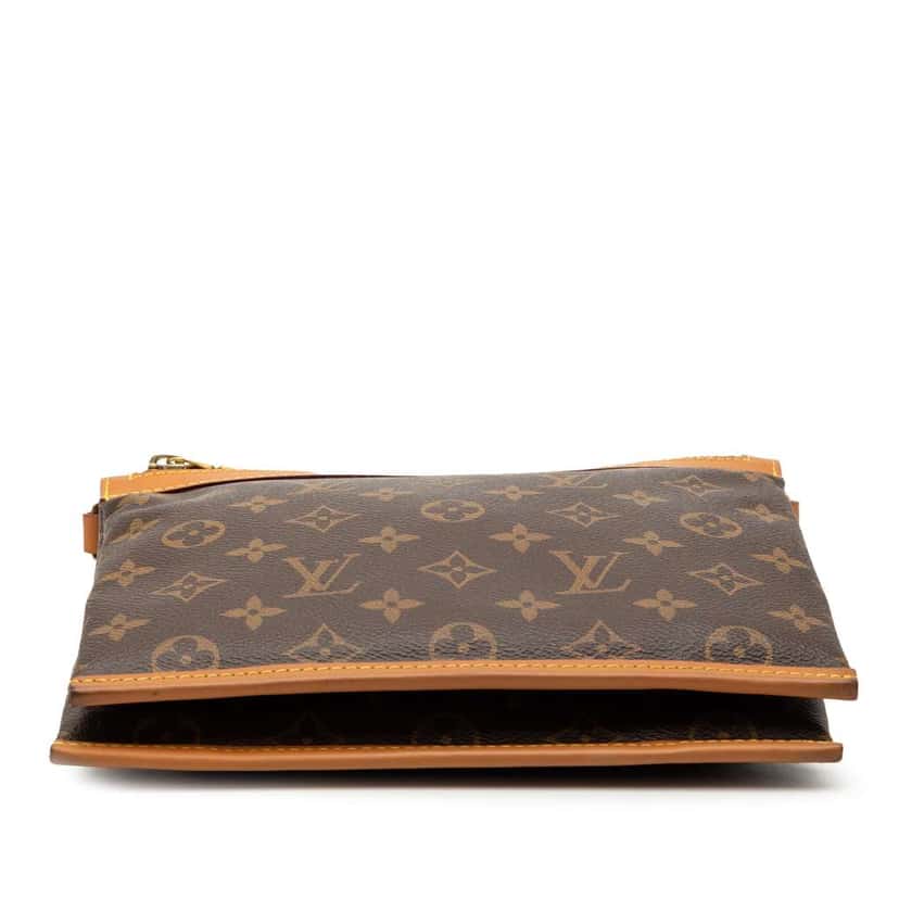Louis Vuitton Monogram Saumur Messenger PM Brown Very good condition - Inside View