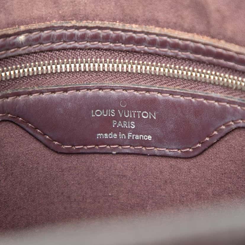 Louis Vuitton Epi Brea MM Purple Leather Good condition - Box View
