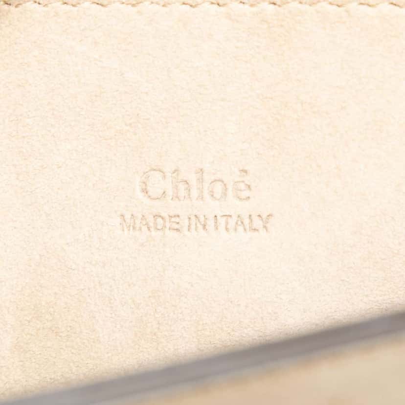 Chloé Medium Calfskin and Suede Faye Crossbody Brown Leather Good condition - Box View