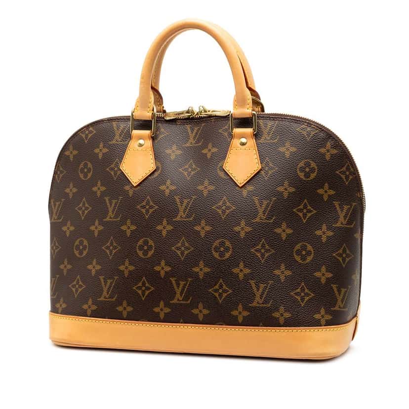 Louis Vuitton Monogram Alma PM Brown Good condition - Back View