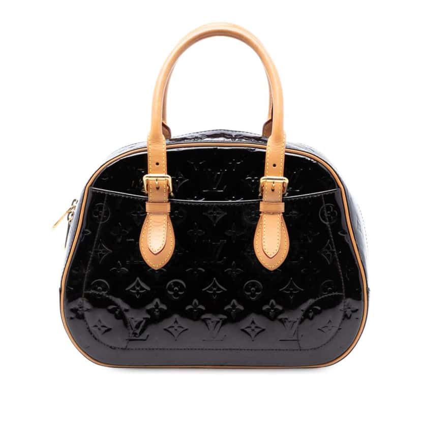 Louis Vuitton Monogram Vernis Summit Drive Purple Leather Good condition - Front View