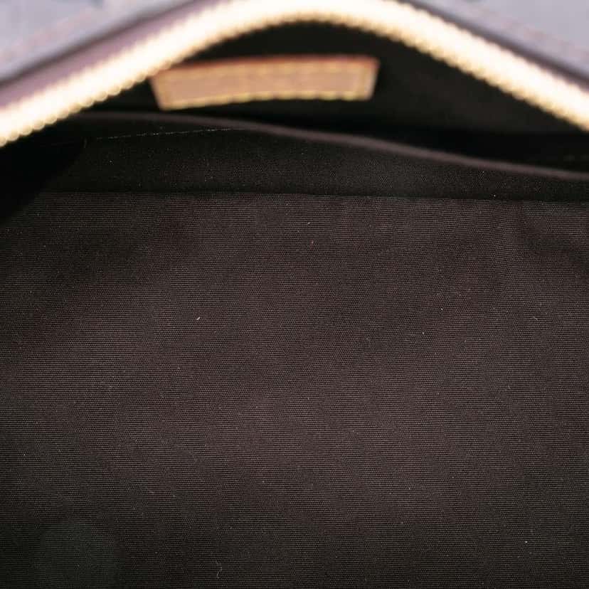 Louis Vuitton Monogram Vernis Summit Drive Purple Leather Good condition - Model View