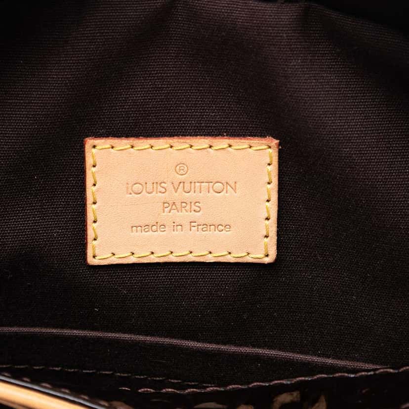 Louis Vuitton Monogram Vernis Summit Drive Purple Leather Good condition - Box View