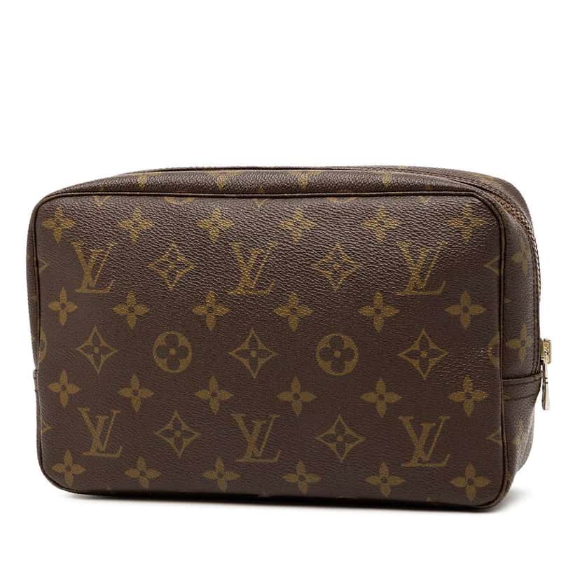 Louis Vuitton Monogram Trousse Toilette 23 Brown Good condition - Back View