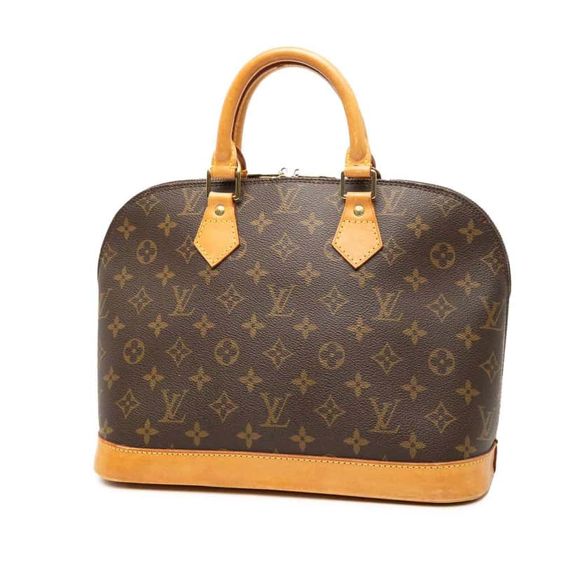 Louis Vuitton Monogram Alma PM Brown Good condition - Back View
