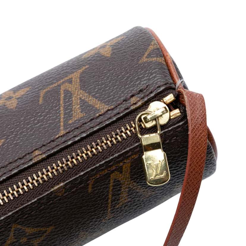 Louis Vuitton Monogram Papillon Pochette Brown Good condition - Box View