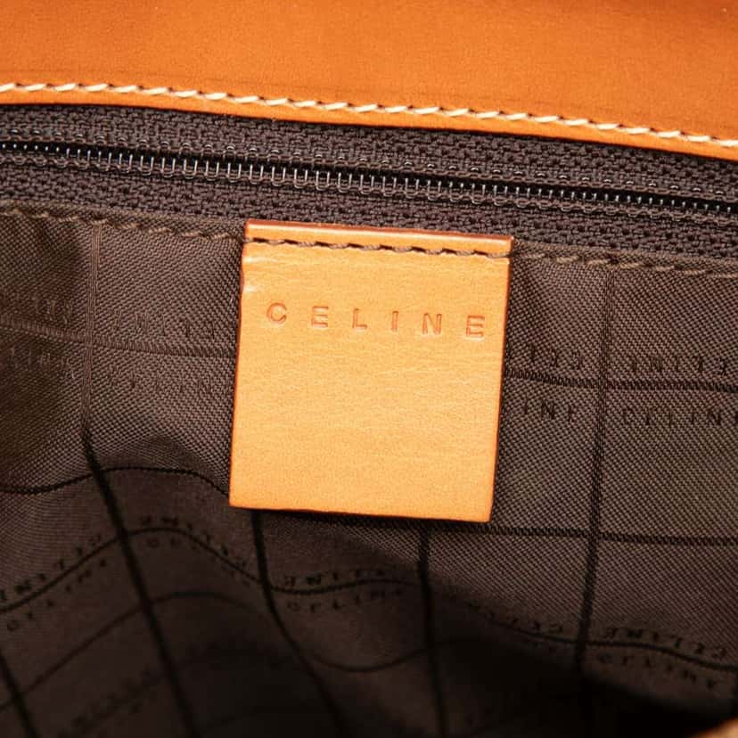 Celine Macadam Coated Canvas Tote Brown Canvas Very good condition - Box View
