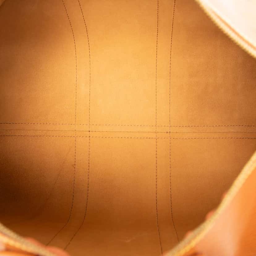 Louis Vuitton Epi Keepall 45 Brown Leather Good condition - Model View