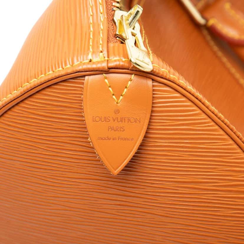 Louis Vuitton Epi Keepall 45 Brown Leather Good condition - Box View