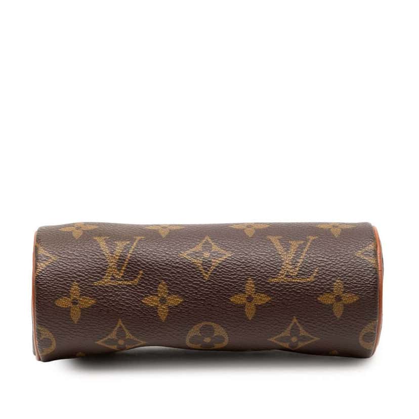 Louis Vuitton Monogram Papillon Pochette Brown Good condition - Inside View