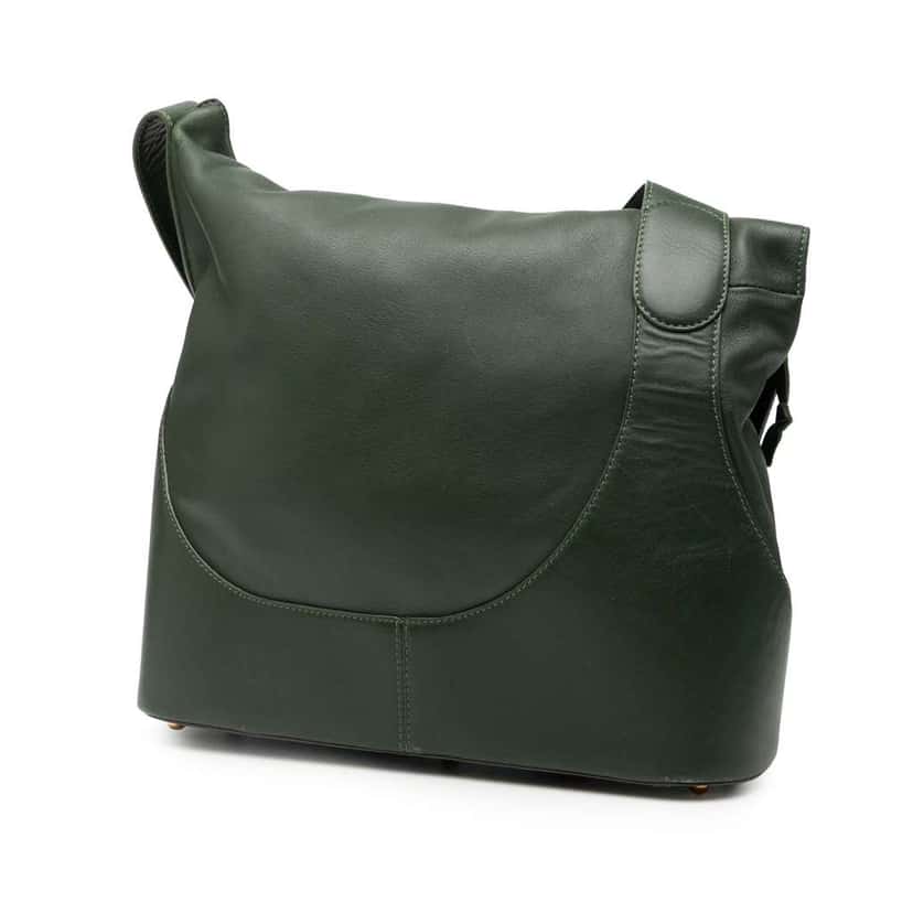 Loewe Leather Anton Crossbody Green Leather Good condition - Back View