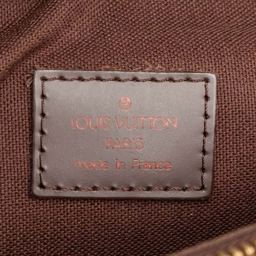 Louis Vuitton Damier Ebene Melville Belt Bum Bag Brown Good condition - Box View