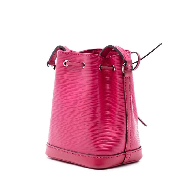 Louis Vuitton Epi Nano Noe Pink Leather Good condition - Back View