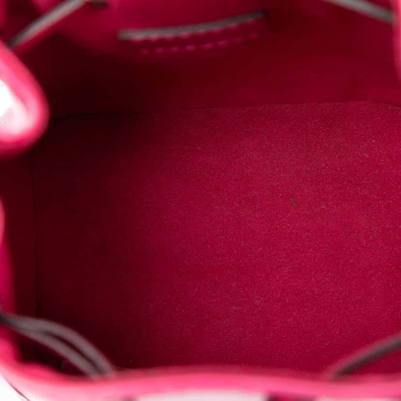 Louis Vuitton Epi Nano Noe Pink Leather Good condition - Model View