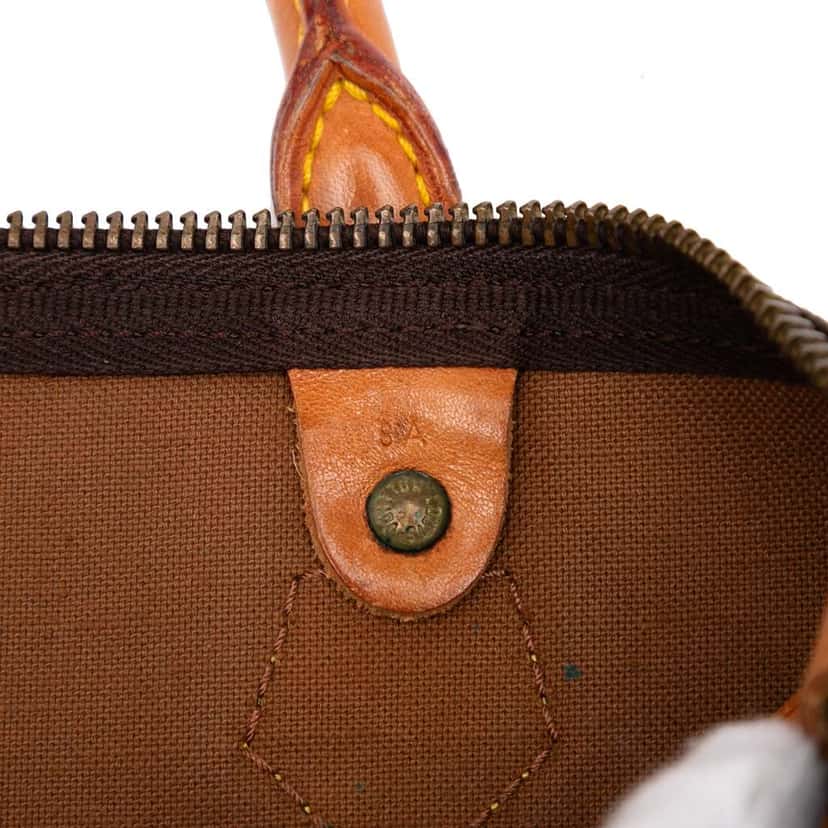Louis Vuitton Monogram Speedy 35 Brown Fair condition - Box View