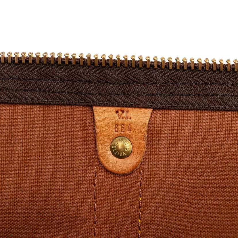Louis Vuitton Monogram Keepall 60 Brown Good condition - Box View
