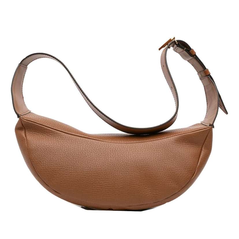 Versace Leather V Greca Signature Belt Bag Brown Leather Very good condition - Inside View