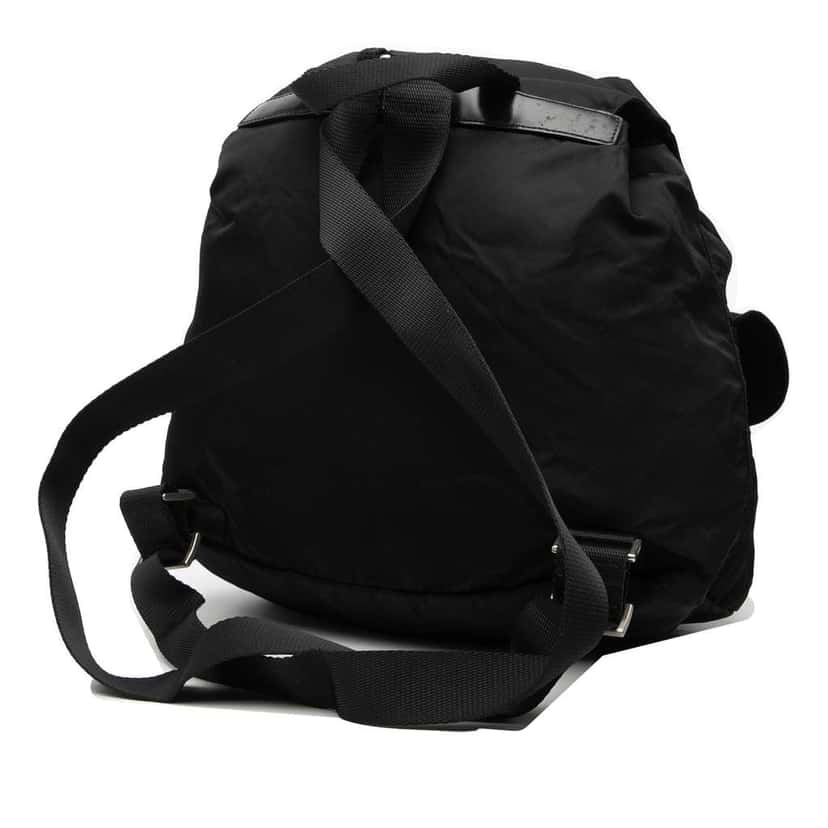 Prada Tessuto Backpack Black Fair condition - Back View