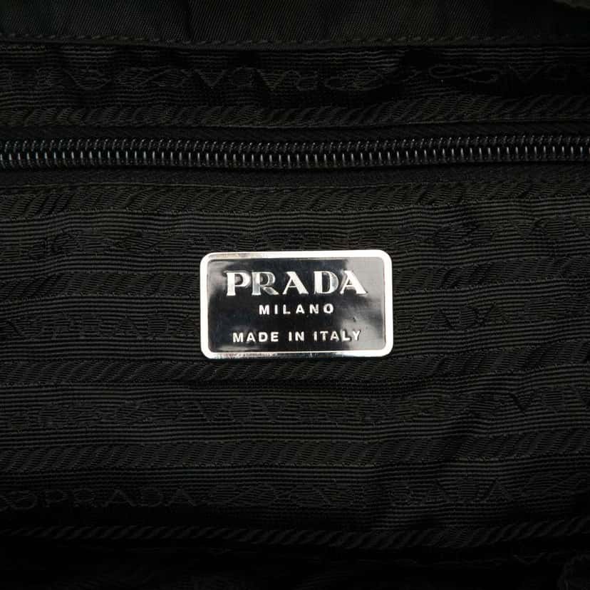 Prada Tessuto Backpack Black Fair condition - Box View