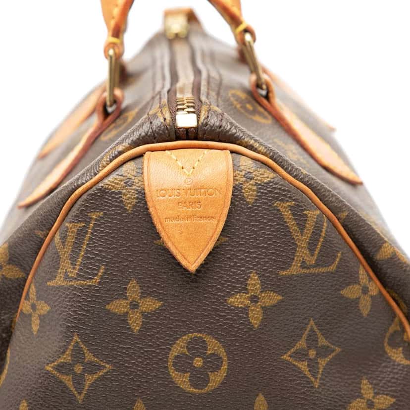 Louis Vuitton Monogram Speedy 30 Brown Fair condition - Box View