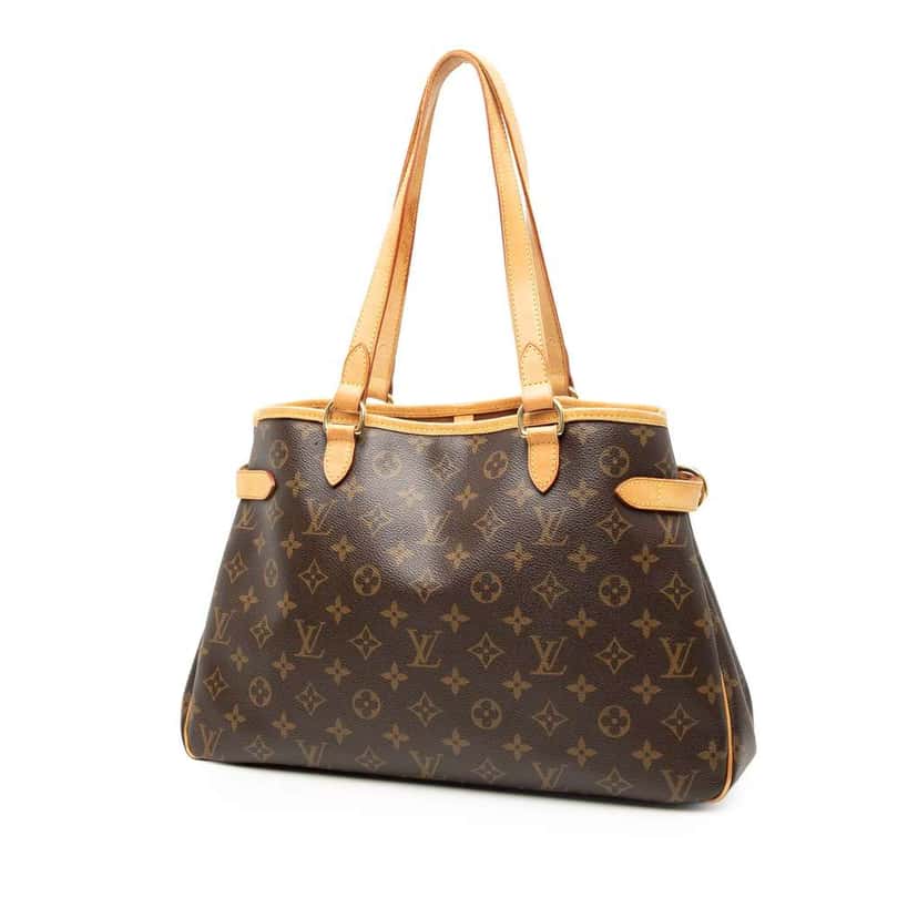 Louis Vuitton Monogram Batignolles Horizontal Brown Good condition - Back View