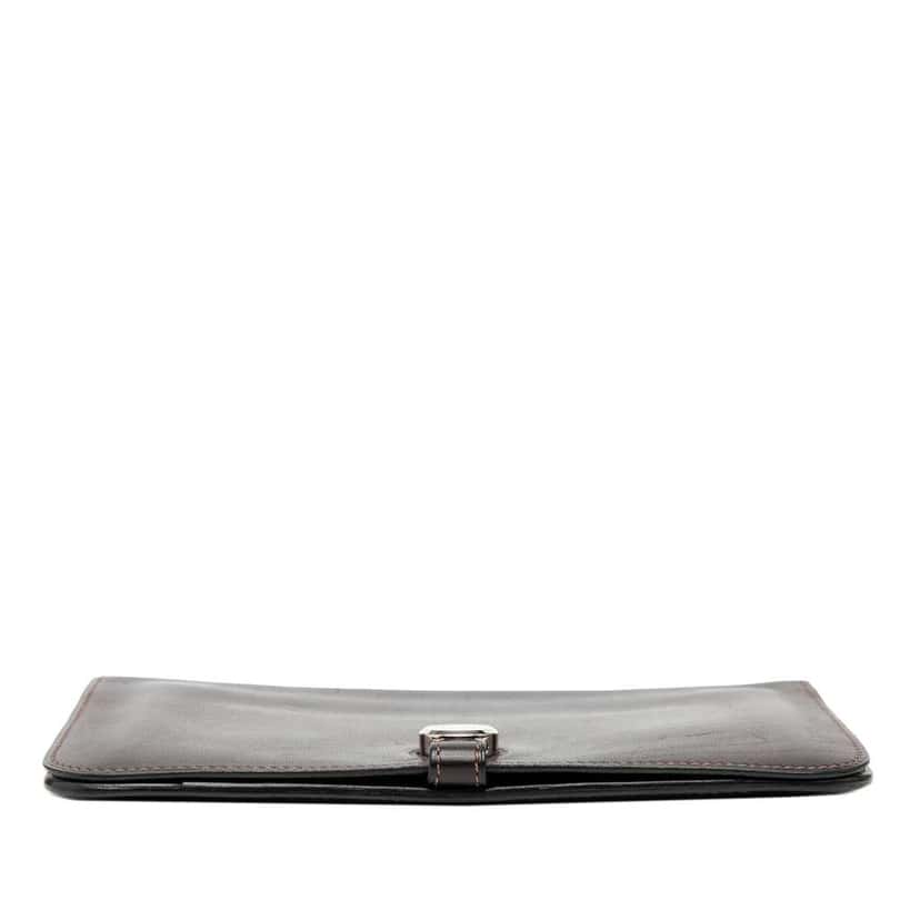 Hermès Swift Dogon Duo Wallet GM Brown Leather Good condition - Inside View