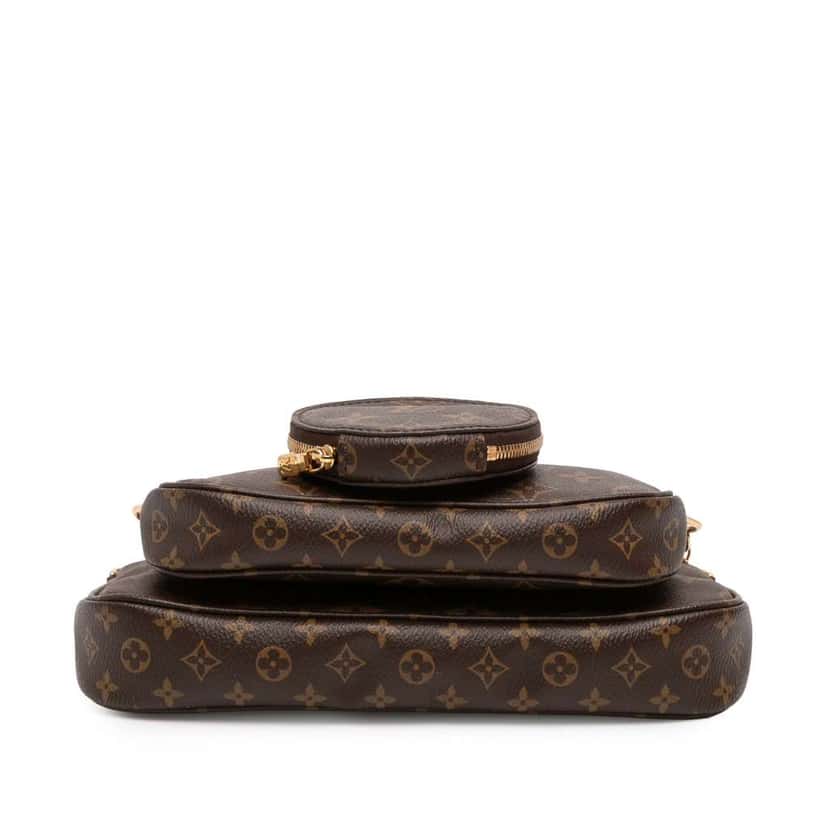 Louis Vuitton Monogram Multi Pochette Accessoires Brown Good condition - Inside View