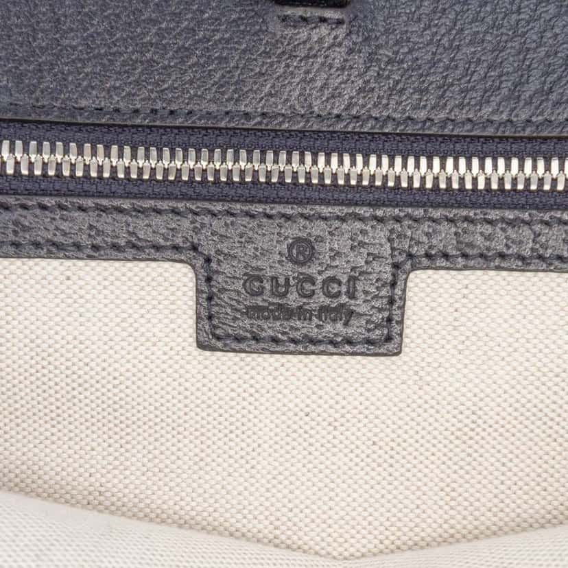 Gucci Small GG Supreme Interlocking G Tote Brown Canvas Good condition - Box View