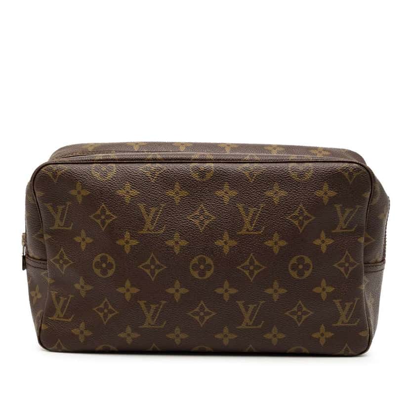 Louis Vuitton Monogram Trousse Toilette 28 Brown Good condition - Front View