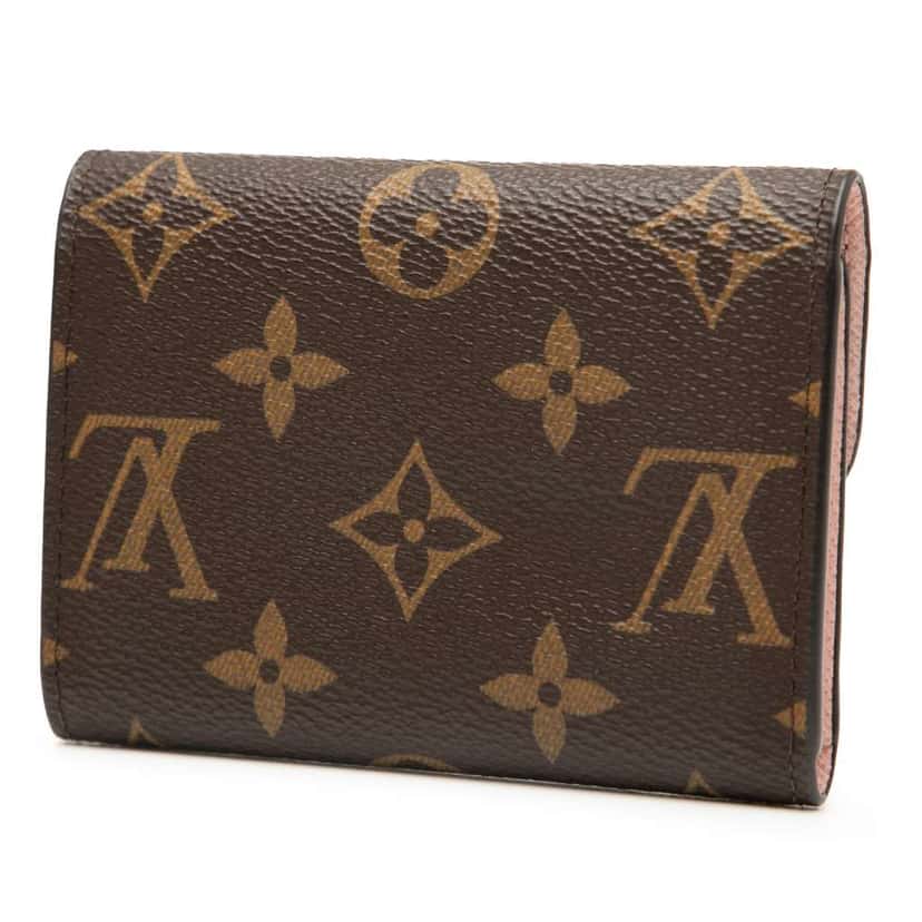 Louis Vuitton Monogram Rosalie Coin Purse Brown Good condition - Back View