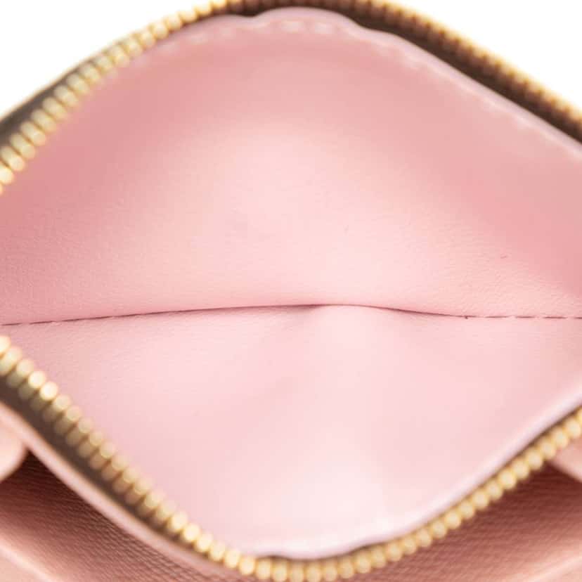 Louis Vuitton Monogram Rosalie Coin Purse Brown Good condition - Model View