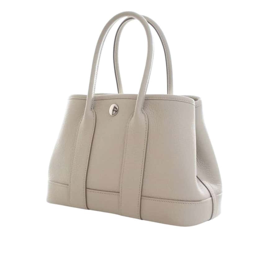 Hermès Negonda Neo Garden 23 White Leather Very good condition - Front View