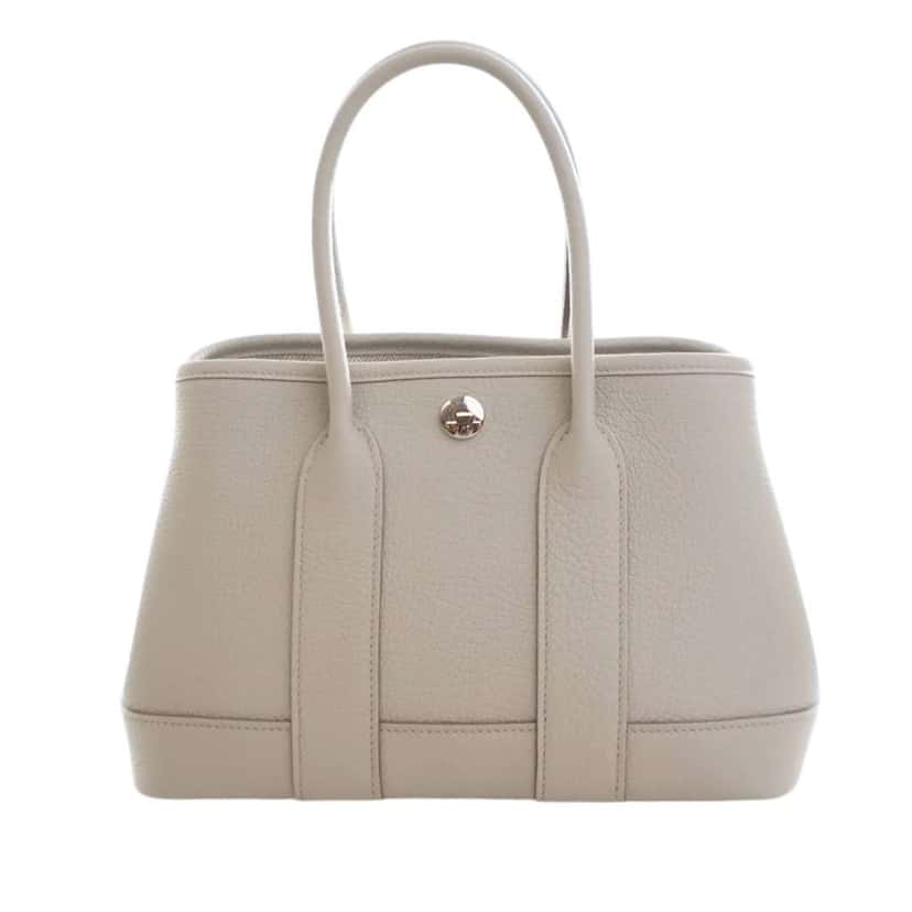 Hermès Negonda Neo Garden 23 White Leather Very good condition - Model View