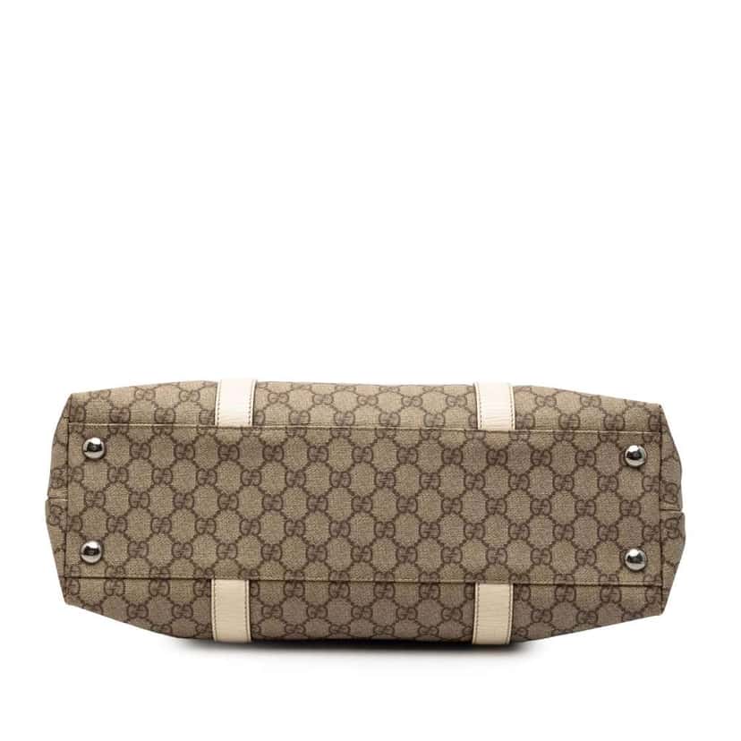 Gucci GG Supreme Tote Brown Canvas Good condition - Inside View