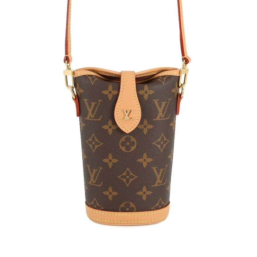 Louis Vuitton Monogram Fold Me Pouch Brown Good condition - Front View