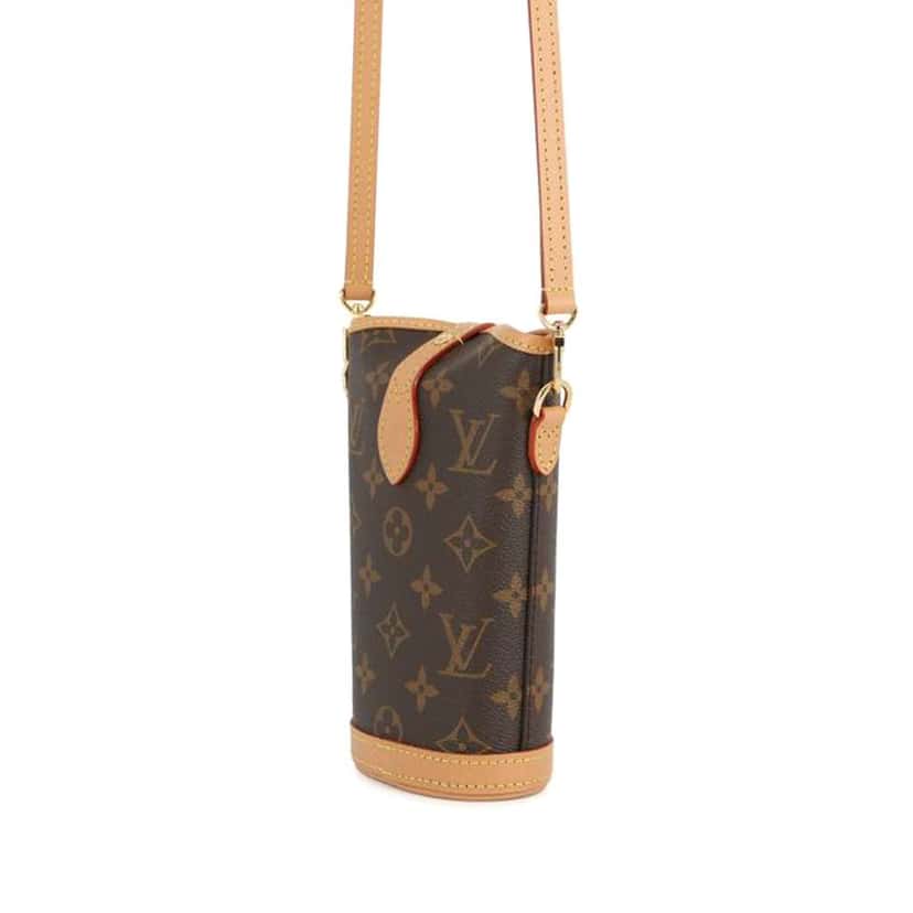 Louis Vuitton Monogram Fold Me Pouch Brown Good condition - Back View