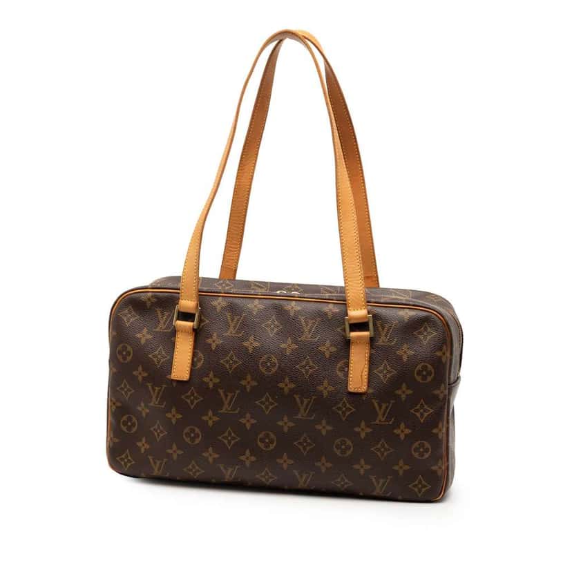 Louis Vuitton Monogram Cite GM Brown Good condition - Back View