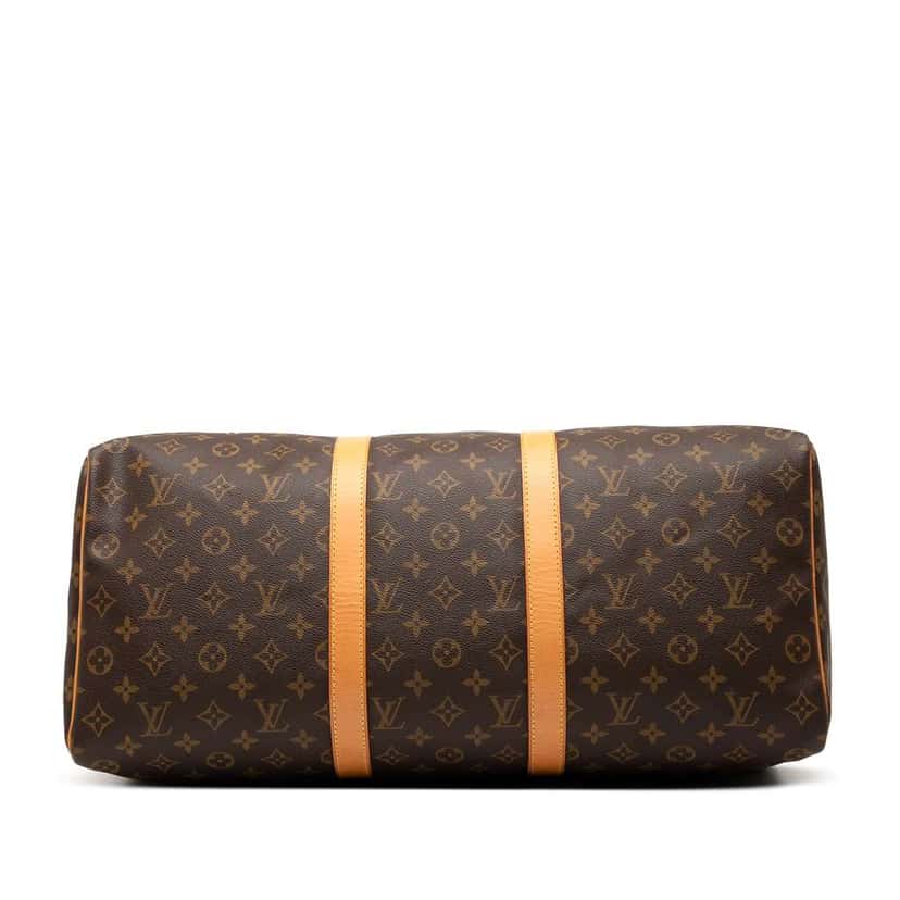 Louis Vuitton Monogram Keepall 50 Brown Good condition - Inside View