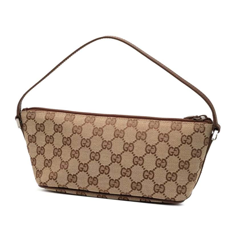 Gucci GG Canvas Boat Brown Canvas Good condition - Back View