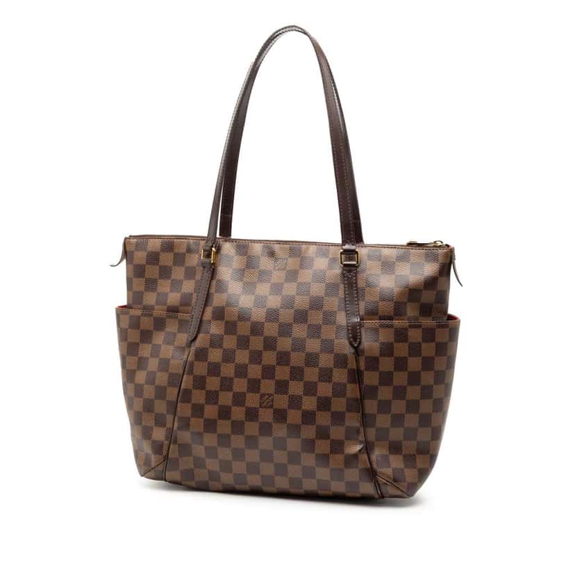 Louis Vuitton Damier Ebene Totally MM Brown Good condition - Back View