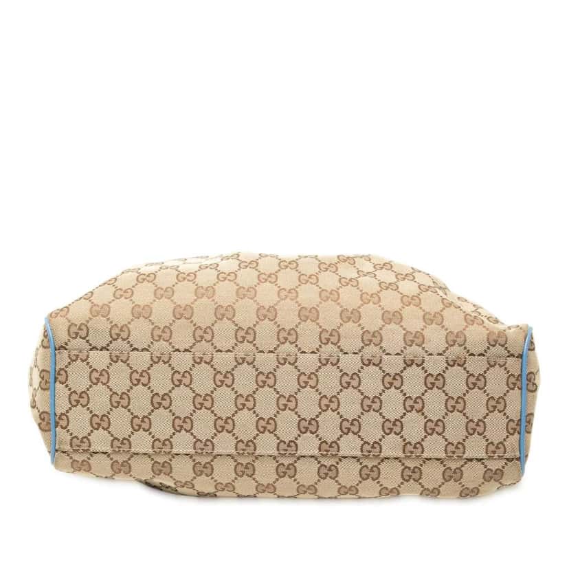 Gucci Medium GG Canvas Sukey Tote Brown Canvas Good condition - Inside View