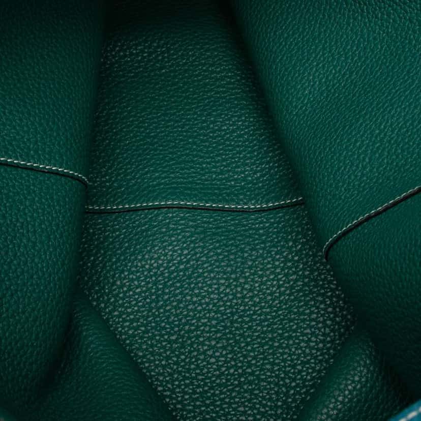 Hermès Clemence Double Sens 45 Blue Leather Very good condition - Model View