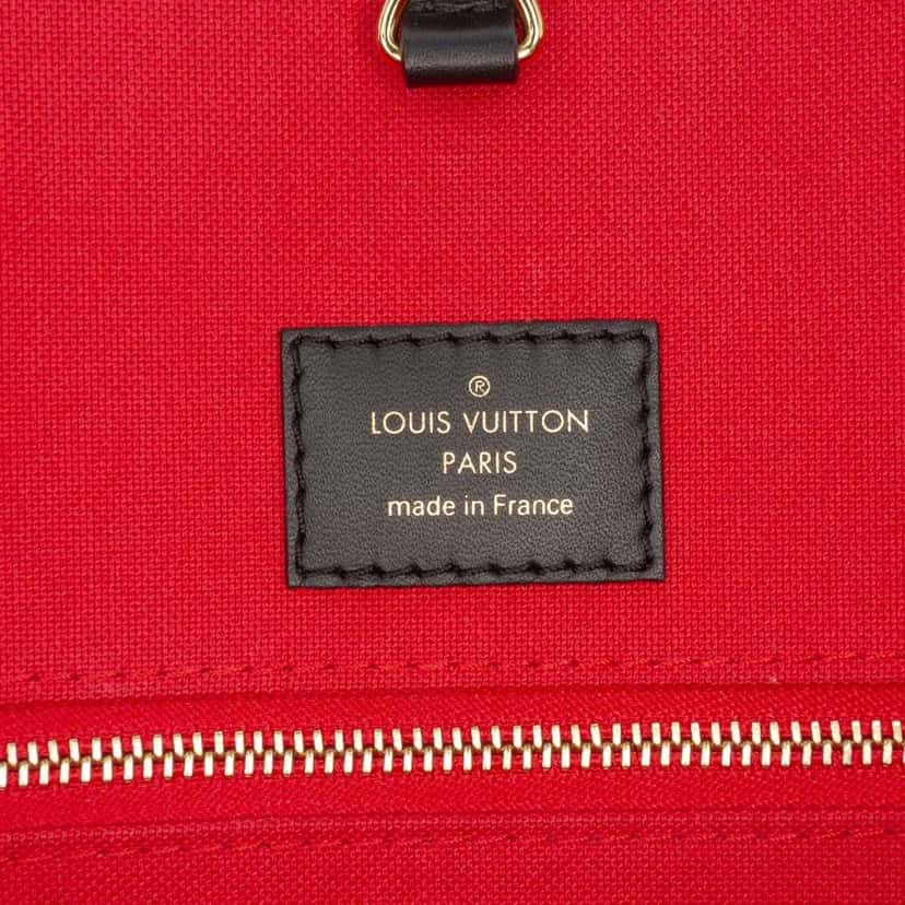 Louis Vuitton Monogram Reverse Giant OnTheGo GM Brown Good condition - Box View