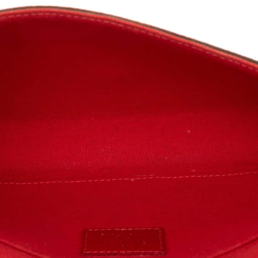 Louis Vuitton Damier Ebene Pochette Felicie Brown Good condition - Model View